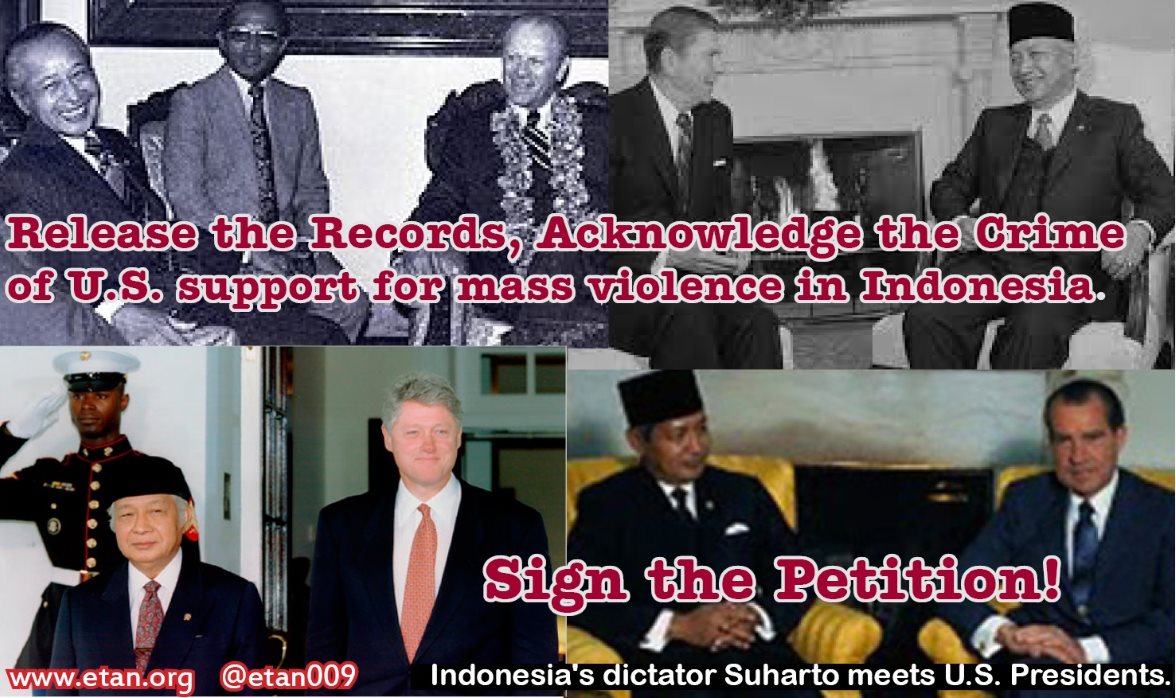 Sign ETAN's Petition: Release the Records, Acknowledge the Crimes of 1965/66 Mass Violence in Indonesia