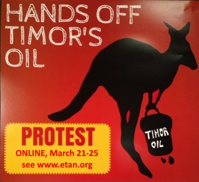 Hands Off Timor Oil! Online Action