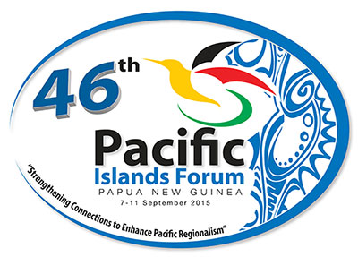 Logo of upcoming Pacific Islands Forum summit